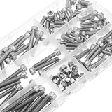 Suleve,M5SH3,110Pcs,Stainless,Steel,Socket,Screw,Allen,Assortment