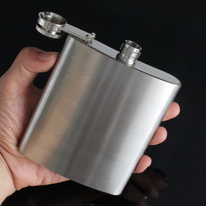 Stainless,Liquor,flagon,Retro,Whiskey,Alcohol,Pocket,Flask,Funnel