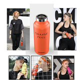 500ml,Stainless,Steel,Sport,Water,Bottle,Running,Kettle,Cycling,Hiking,Drink,Vacuum
