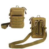 Molle,Tactical,Outdoor,Sports,Waist,Accessory,Shoulder,Strap,Phone,Pockets,Molle,Module,Package"