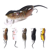 HENGJIA,Mouse,Fishing,Rotating,Popper,Topwater,Crankbait,Artificial