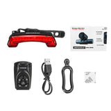 BENGGUD,5Modes,Rechargeable,Remote,Control,Decibel,Outdoor,Waterproof,Riding,Bicycle,Lights