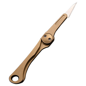 SEEKNITE,Brass,Folding,Knife,Pocket,Survival,Tools,Lightweight,Portable,Utility,Keychain,Knife