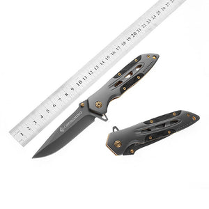 CHONGMING,198mm,Folding,Knife,Titanium,Plating,Sharpener,Blade,Emergency,Tactical,Survival,Knife,Paper,Cutter,Outdoor,Camping