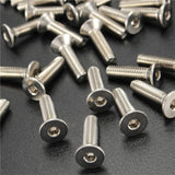 Suleve,M4SH2,50pcs,Metric,Stainless,Steel,Countersunk,Socket,Screw,Bolts