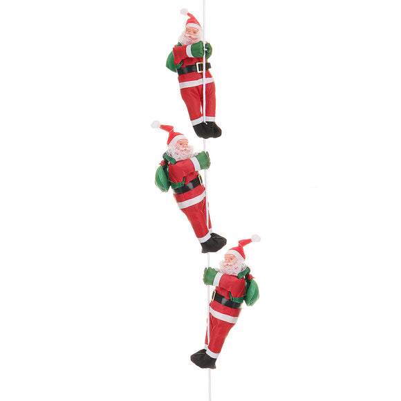 Christmas,Santa,Claus,Climbing,Trees,Hanging,Ornament,Party,Decoration