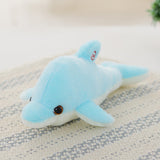 Luminous,Plush,Dolphin,Glowing,Light,Animal,Colorful,Pillow