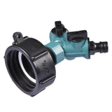 Water,Adapter,Double,Small,Nozzle,Faucet,Connector,Distribution,Garden,Plastic,Switch,Water,Joint