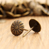 100Pcs,10x16mm,Antique,Brass,Upholstery,Nails,Doornail,Hardware,Screws,Decoration,Furniture