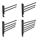 Black,Angle,Towel,Holder,Hanger,Rotating,Bathroom,Kitchen