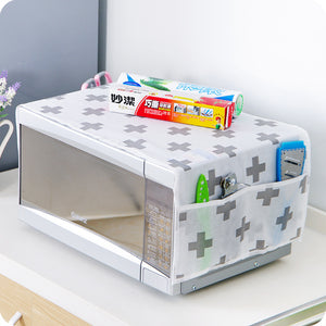 Microwave,Cover,Dustproof,Storage,Organizer,Sundries,Decor,Microwave,Towel