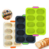 Holes,Cupcake,Baking,Silicone,French,Bread,Kitchen,Supplies