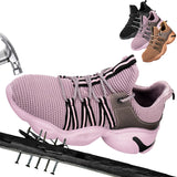Women,Running,Shoes,Lightweight,Steel,Safety,Breathable,Comfortable,Sports,Walking,Sneakers