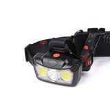 XANES,BT005,1300LM,HeadLamp,Waterproof,Modes,Outdoor,Running,Camping,Hiking,Cycling,Light,2x18650,Rechargeable,Interface
