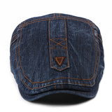 Casual,Washed,Cotton,Beret,Outdoor,Adjustable,Painter,Cabbie,Newsboy