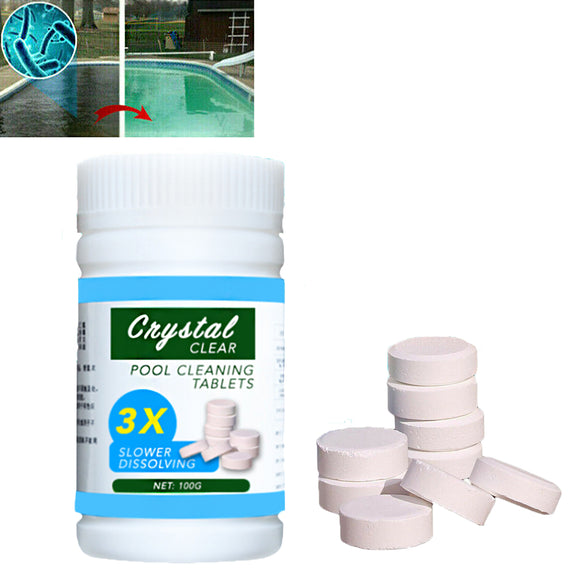 Swimming,Chlorine,Tablets,Content,Chlorine,Effervescent,Sanitizing,Tablet,Cleaning,Swimming
