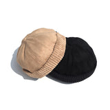 Winter,Fleece,Rolled,Brimless,Outdoor,Leisure,Adjustable,Thicken,Skullcap,Women