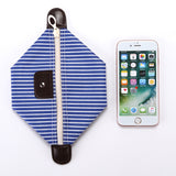 IPRee,Striped,Dumpling,Women,Cosmetic,Folding,Travel,Waterproof,Makeup,Storage,Pouch