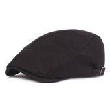 Men's,Forward,Monochrome,Cotton,Beret