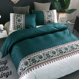 Bedding,Simple,Style,Quilt,Cover,Pillowcase,Queen
