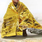 IPRee,140x210CM,Emergency,Thermal,Survival,Blanket,Waterproof,Rescue,First