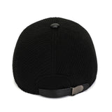 Black,Twill,Baseball,Men's,Earmuffs