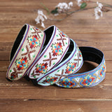 Fresh,Bohemian,Ethnic,Style,Embroidered,Cotton,Brimmed,Travel,Leisure