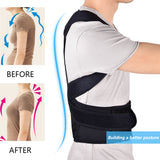 Adjustable,Support,Posture,Corrector,Shoulder,Lumbar,Spine,Support,Protector