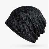 Women,Black,Breathable,Double,Turban,Collar,Summer,Outdoor,Beanie