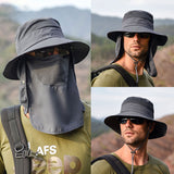 Adjustable,Unisex,Visor,Detachable,Cover,Saliva,Dustproof,Protective,Fisherman,Bucket