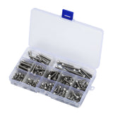 120Pcs,Stainless,Steel,Socket,Screw,Bolts,Assortment