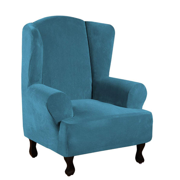 Chair,Slipcovers,Stretch,Wingback,Armchair,Covers,Stretch,Protector