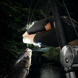 ZANLURE,Multifunctional,Fishing,Fingerless,Glove,Repair,Flashlight,Survival,Outdooors,Rescue