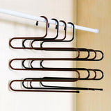 Pants,Trousers,Hanger,Multi,Layers,Stainless,Steel,Clothing,Towel,Storage,Closet,Space