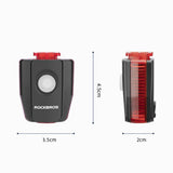 ROCKBROS,BK330,100lm,Taillight,Rechargeable,Modes,Adjustable,Waterproof,Light,Outdoor,Cycling