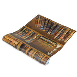 45cmx10m,Bookshelf,Library,Pattern,Paper,Mural,Decals,Living,Decor