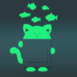 Honana,Fluorescent,Thinking,Switch,Sticker,Bedroom,Decor