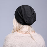 Women,Autumn,Beanies,Solid,Color,Flexible,Skullies,Bonnet