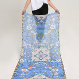 Laides,Vogue,Summer,Cotton,Graffiti,Printting,Scarf,Outdoor,Shawl,Women