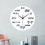 Emoyo,ECY022,Creative,Science,Mathematics,Formula,Clock,Office,Decorations