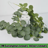 Artificial,Willow,Eucalyptus,Leaves,Wedding,Doorways,Party,Backdrop,Decorations,Hanging,Crafts,Hanging,Ornaments
