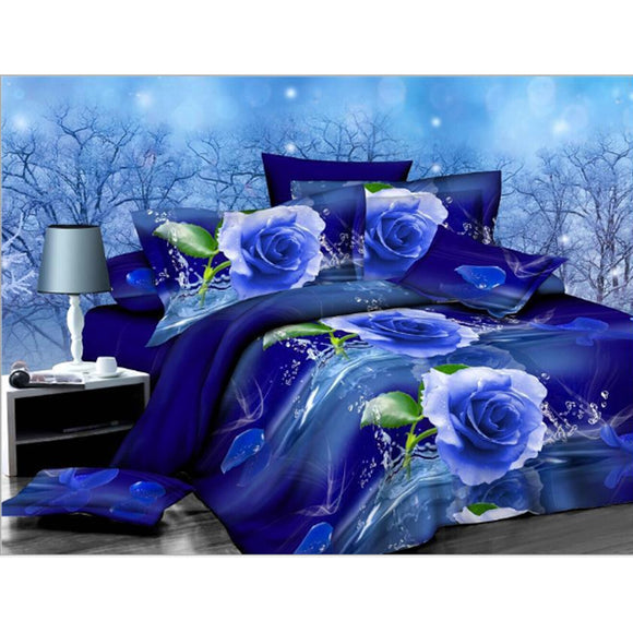 Printed,Bedding,Pillowcase,Quilt,Cover,Bedding