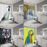 Waterproof,Fabric,Scenery,Bathroom,Shower,Curtain,Panel,Sheer,Toilet,Cover