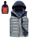 TENGOO,Men's,Electric,Jacket,Modes,Charging,Heating,Warmer,Clothes,Lightweight,Washable,Winter,Thermal