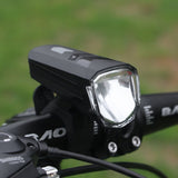 XANES,550LM,Waterproof,Rechargeable,Bicycle,Front,Light,Reflectors,Safety,Warning,Light