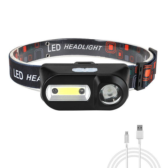 700LM,Smart,Sensor,HeadLamp,Interface,Waterproof,Outdoor,Camping,Hiking,Cycling,Fishing,Light