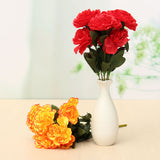 Heads,Artificial,Carnation,Flower,Bouquet,Party,Wedding,Decorations