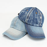 Women,Vintage,Denim,Baseball,Casual,Outdoor,Visor,Snapback