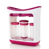 Fresh,Squeezer,Station,Weaning,Puree,Reusable,Pouches,Maker