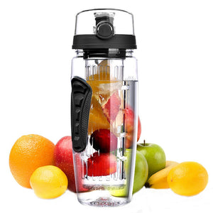 1000ml,Sports,Bottle,Fruit,Water,Bottle,Plastic,Portable,Outdoor,Camping,Space